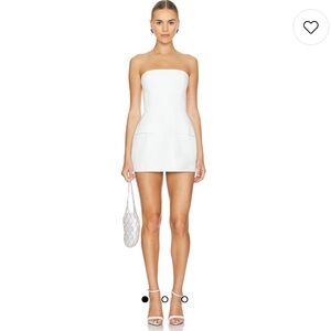 Amanda Uprichard X Revolve Strapless Bethany Romper